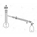 Mercury Distillation Assembly, Hulett, consists of distillation Flask 500 ml.