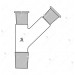 Multiple Adapters, with two necks at 45°.