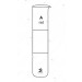 Nessler Cylinder, for colour comparison graduated. Accuracy as per Class ‘A’.