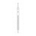 Pipettes, measuring, Graduated, Serological, Accuracy as per Class 'A' with works certificate. Colour Coded. (These pipettes are calibrated to deliver from any graduation line down to zero at the jet, with the last drop expelled by blowing).
