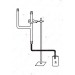 Potometer, for observing the rate of absorption of water by transpiring plants under varying circumstances, complete.