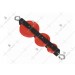 Pulley, Triple In Line, Metal