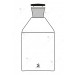Reagent Bottles, Narrow Mouth, with interchangeable flat head solid Glass Stopper.