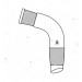 Receiver Adapters, Plain Bend.