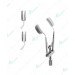Reversible Eye Speculum, 15mm solid blades