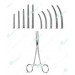 Rochester-Pean Forceps, Straight & Curved