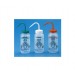 Self venting labeled wash bottles