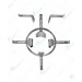 Semm Retractor, 255 mm