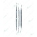 Set of 3 Langer Titanium Curette