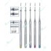 Set of 5 Straight Sinus Osteotomes