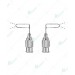 Simcoe Irrigating Lens Nucleus Loop, 25 gauge