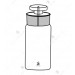 Specific Gravity Bottles, Hubbard, Cylindrical, 25 ml. Cap.