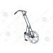Hand Wheel Hoe With One Tine