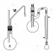 Steam Distillation Apparatus for Flouride Determination, as per I.S. Specification.