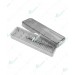 Sterilization Case, autoclavable plastic, with silicone mat base