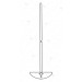Teflon Bladed Stirrers, Blade removable from the Stirrer Shaft.