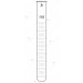 Test Tube, Round Bottom, with Rim, Graduated.