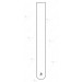 Test Tube, Round Bottom, without Rim, Autoclaveable.