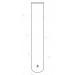 Test Tubes, Round bottom, with rim, Plain.