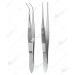 Tissue Forceps, straight, 1x2 teeth, delicate