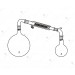 Vacuum Distillation, consists of R.B. Flask 1000 ml.,