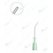 Viscoelastic Injection Cannula, angled at 8mm sterile, 30 gauge