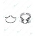 Wingless Rubber Dam Clamps