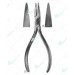 Wire Holding Forceps, Wire Tightening Pliers, Flat, 140 mm