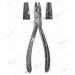 Wire Holding Forceps, Wire Tightening Pliers, Flat, 170 mm