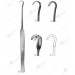 Wound and Trachea Retractors, Sharp blunt, 180 mm